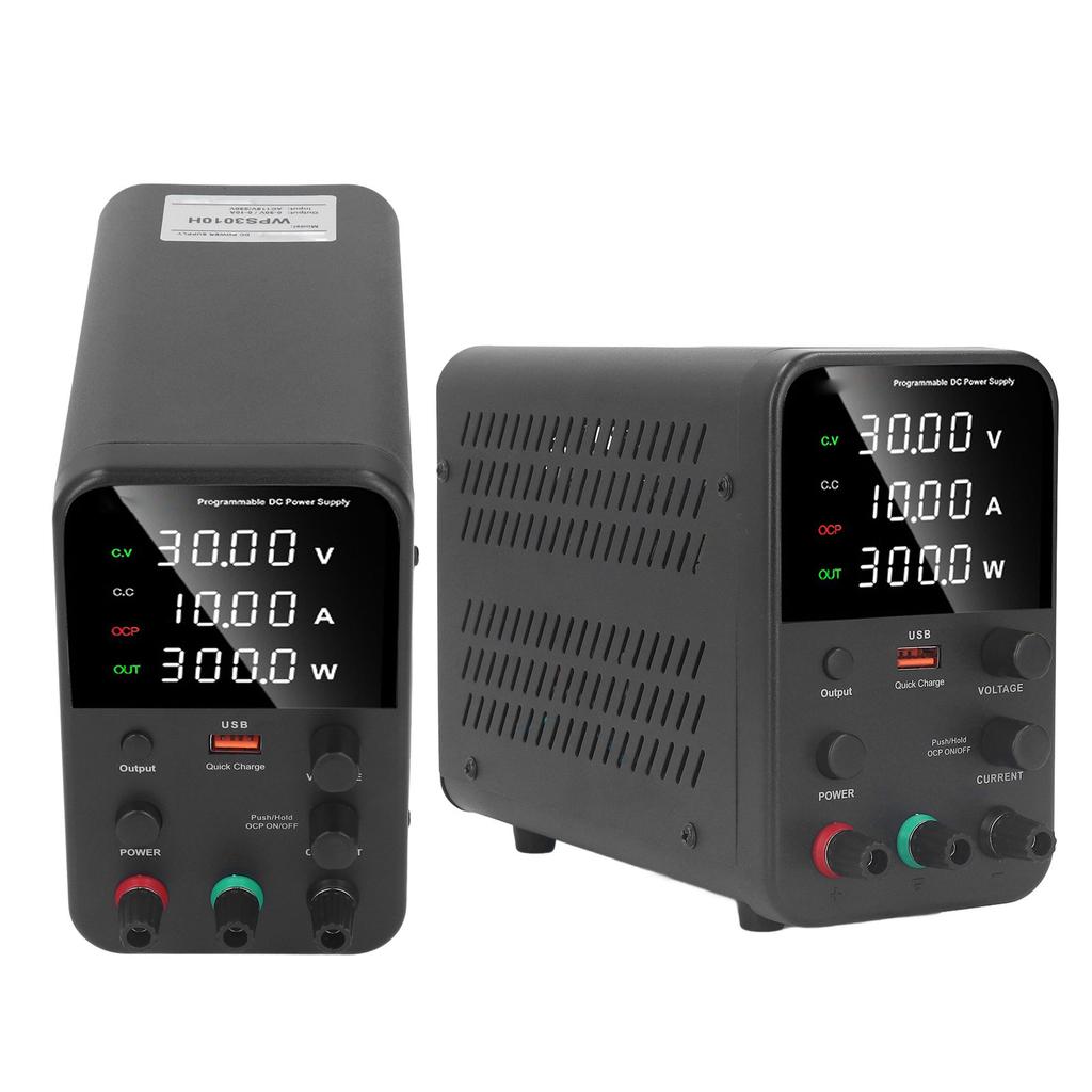 WPS3010H 0‑ 0‑10A 300W DC Power Supply Variable Aluminum Alloy Regulated Power Supply
