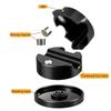 6Pieces 360 Degree Rotating Cord Keeper Magnetic Cable Organiser Adhesive Cable Clip For Desk Cable Cord Management