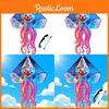 Cartoon Octopus 3d Kite With Polyester Material For Childrens Outdoor Play