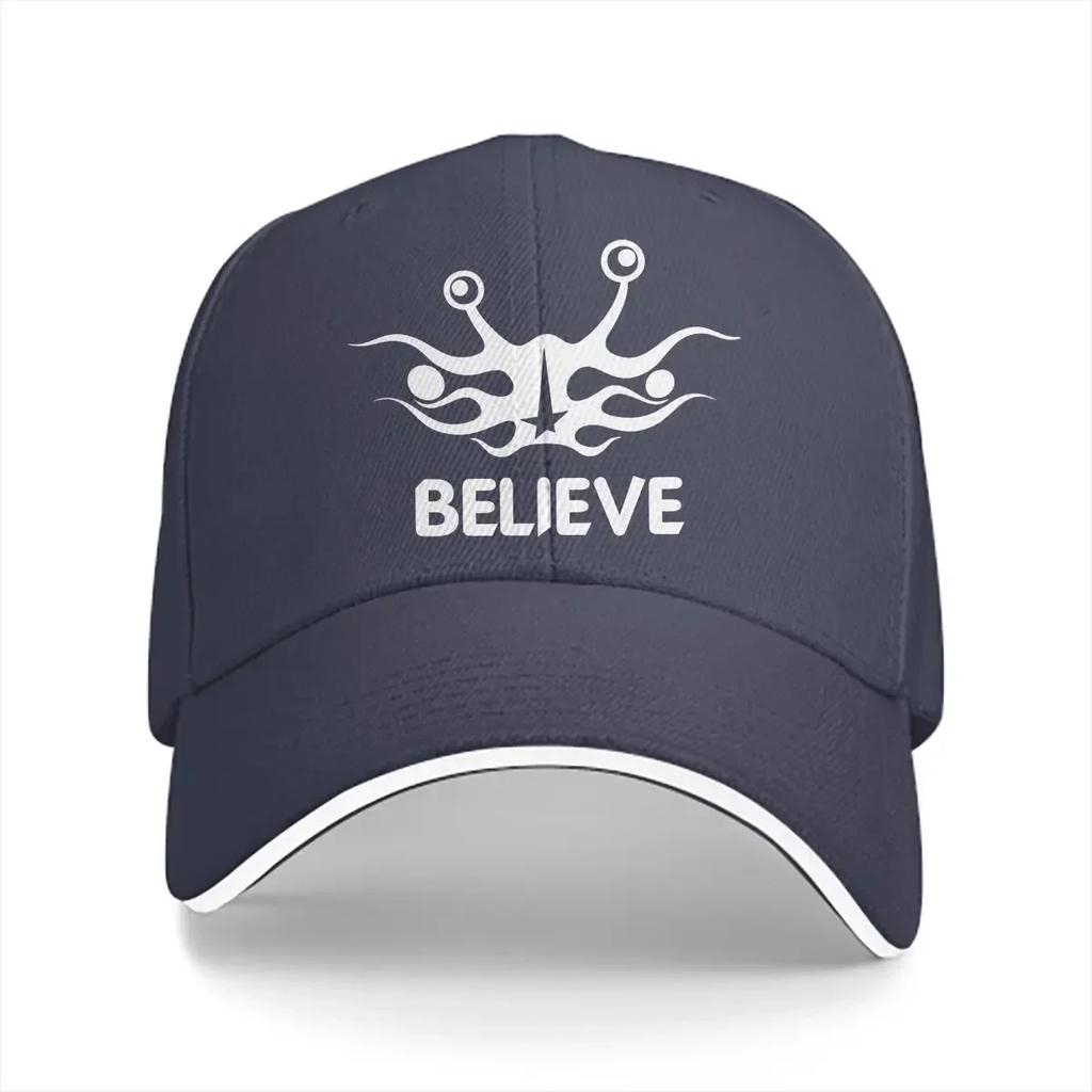 Believe Into Baseball Cap Unisex Hats Women Visor Protection Snapback Flying Spaghetti Caps
