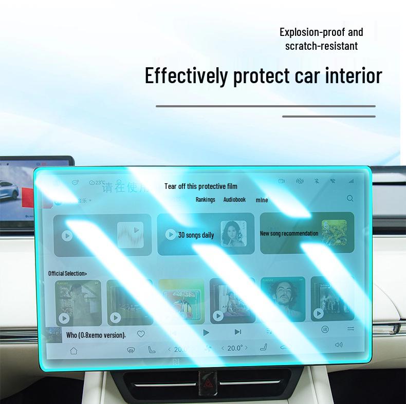 Lexus LX600/700h 2025 Center Console Gear Shift & Navigation Screen Protective Film