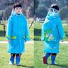 Raincoat Children's 3-6 Years Old Kindergarten Primary School Students with Schoolbag Position Poncho Cartoon Dinosaur Boys and Girls Lengthened