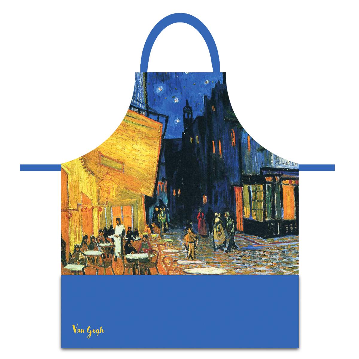 

Les Trésors De Lily [Q9256] - Дизайнерский фартук Vincent Van Gogh (Вечерняя терраса кафе) - 78x68 см. разноцветный
