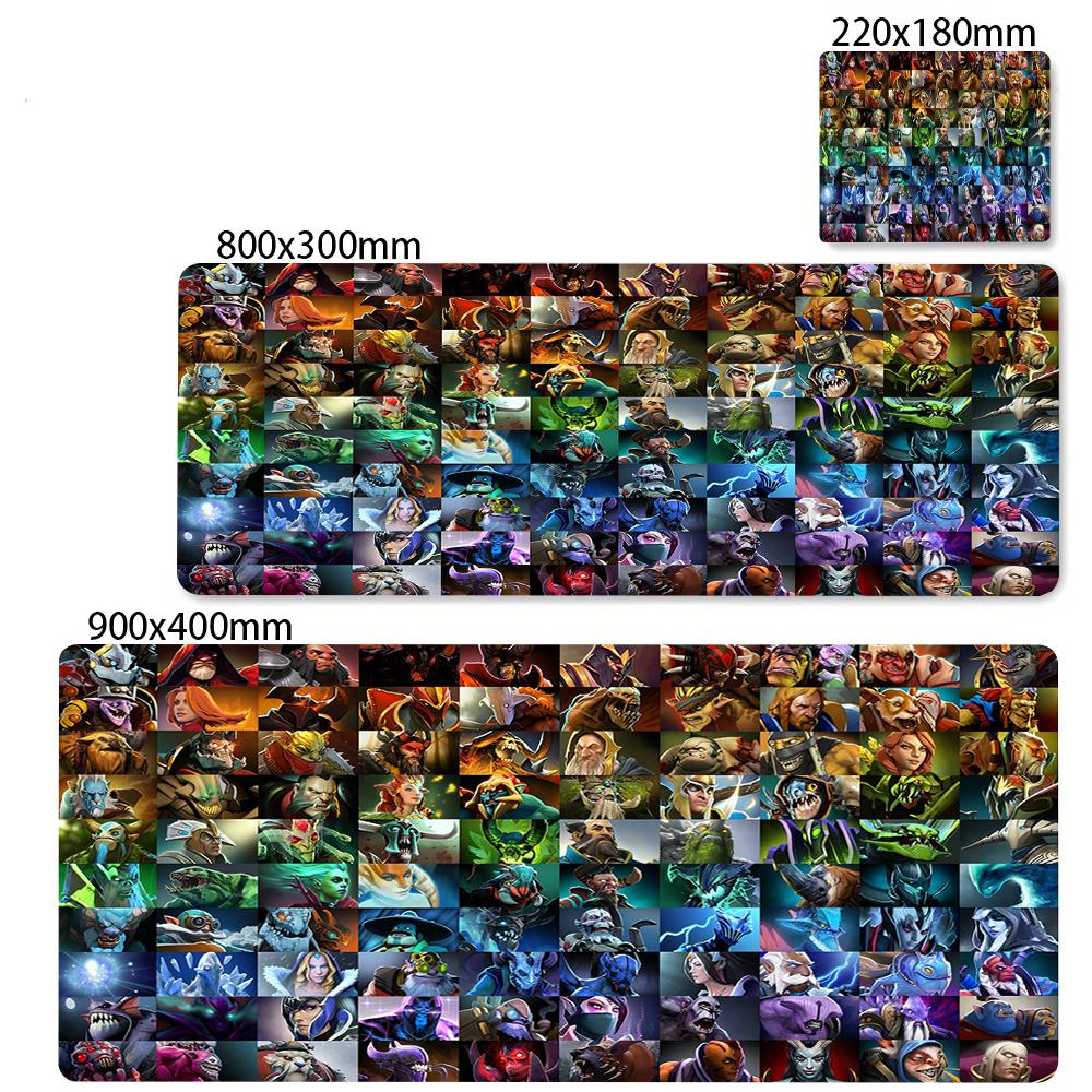 Anime Mauspads Dota 2 Mauspads Großes Gaming Großes Schreibtischpad Mit Schlossrand PC Zubehör Prime Gaming Mauspads XXL Tastaturpads