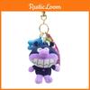 Cute Soft And Anpanman Bacteria Plush Keychain With Star Charm Kids For