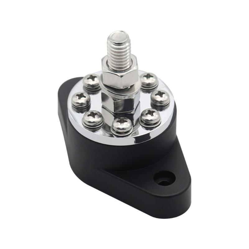 Bus Bar & Cover Ground Distribution Block Kit Universal Car Boat Marine Pickup Trailer Power Distribution Terminal Block