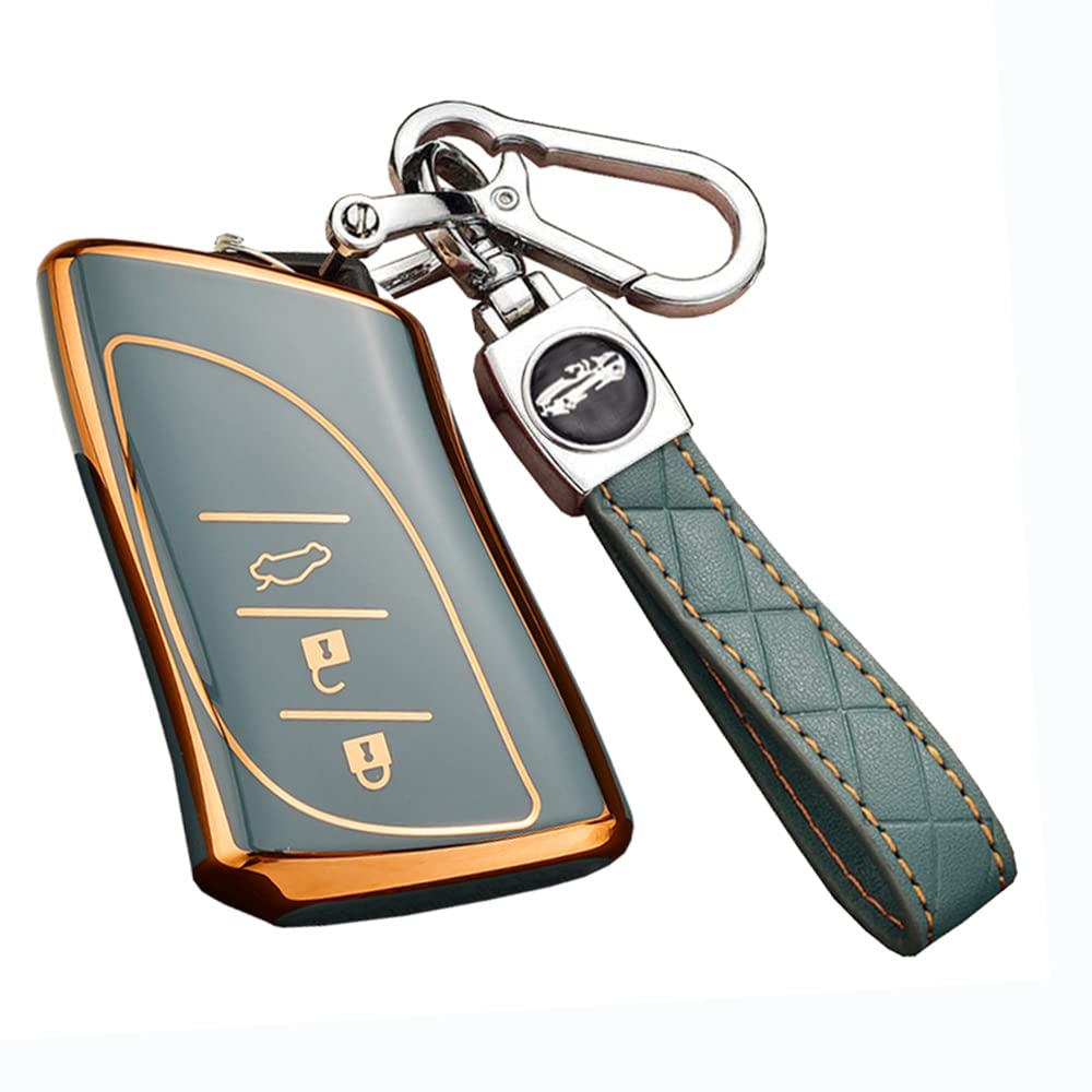 

Чехол для смарт-ключа для ключа Ключ Высокая устойчивость к царапинам Трудно упасть Подходит для автомобиля Защитный Серый [ontto] Lexus, Чехол, Держатель, Стильный, Качественный, Устойчивый, Выкл, серый