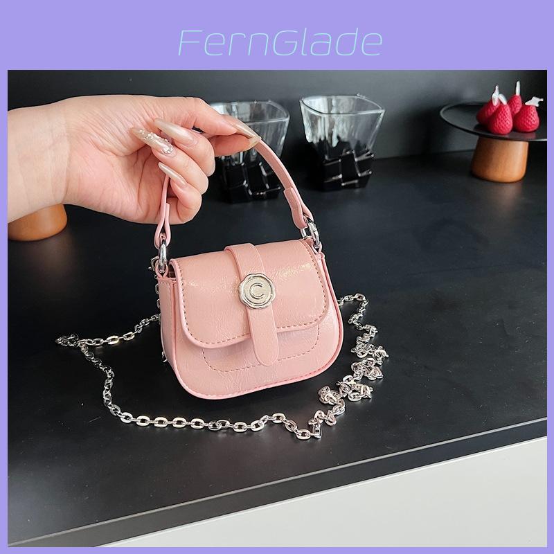 Macaron Leather Small Handbag For Women With Soft Pu Material And Crossbody Style For Daily Use
