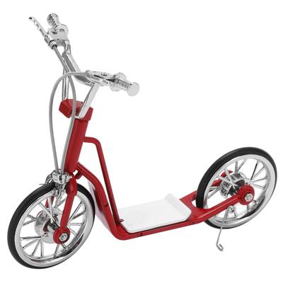 Kırmızı Model Scooter 1:10 Ölçekli Sağlam Alaşımlı Zarif Renkler Yüksek Simülasyon Göz Alıcı Pres Döküm