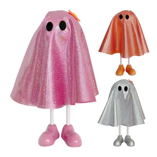Ghost Wearing Cloak Ornament Halloween Haunted House Parties Themed Statue Multi-Functional Holiday Decor