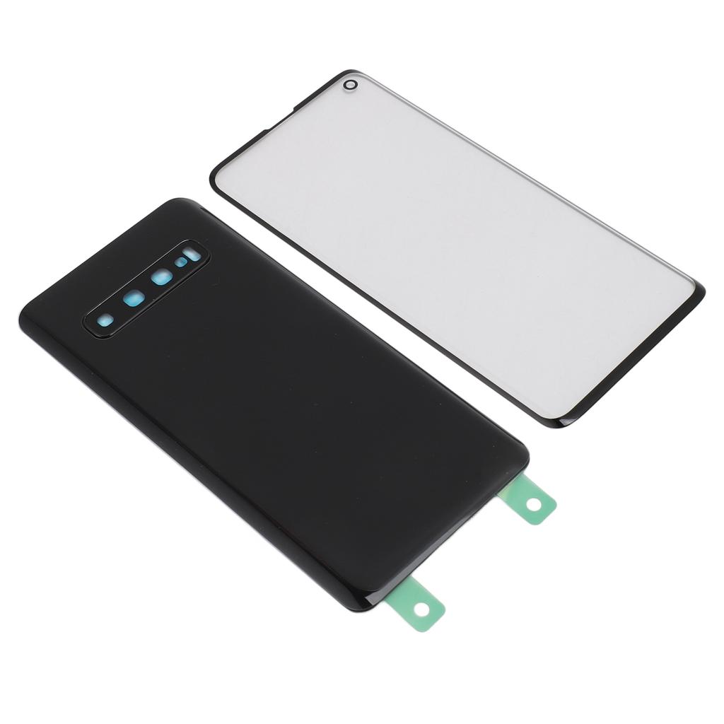 Back Glass Cover Replacement Housing Door Front Outer Lens Glass Screen for   S10 Pre Installed Camera Lens Waterproof Adhesive