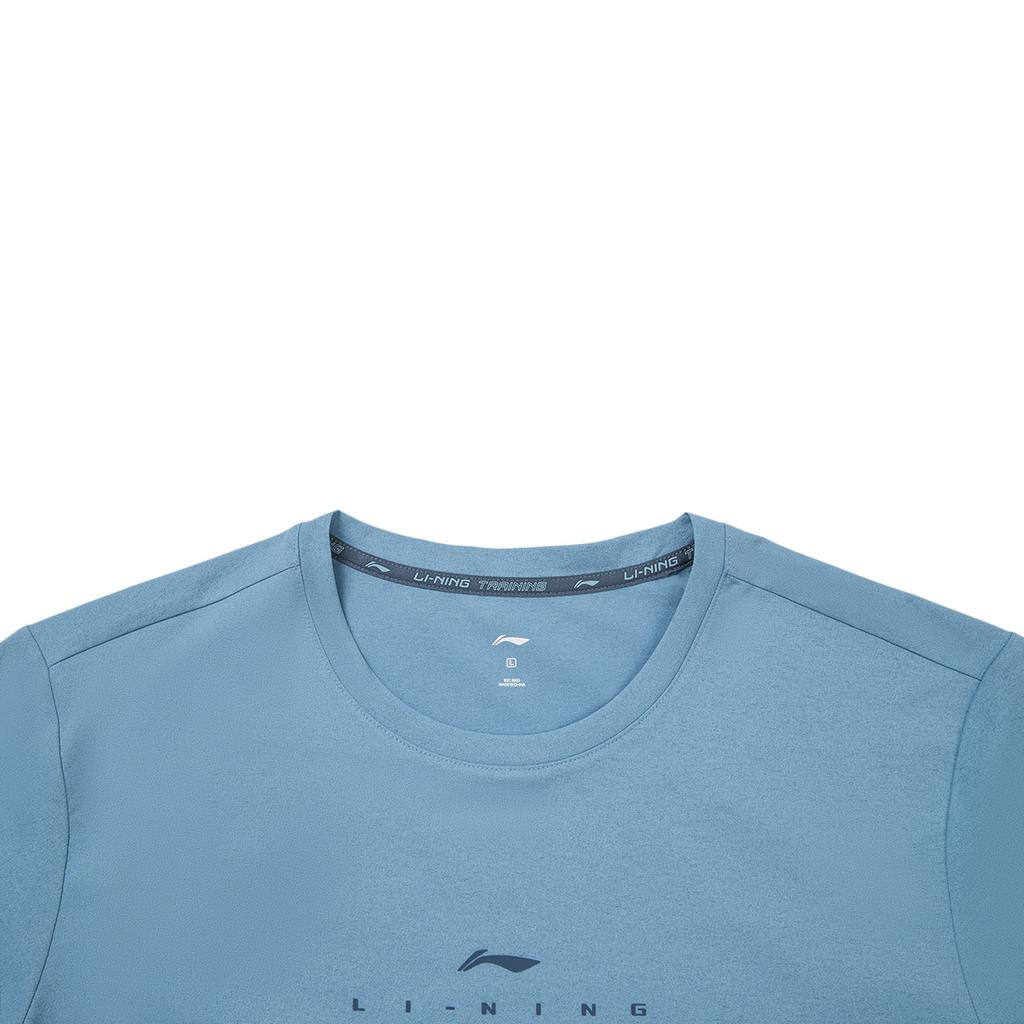 Li-Ning Fitness Series Moisture Wicking Round Neck Pullover T-Shirt Men Tops ATSW199-3