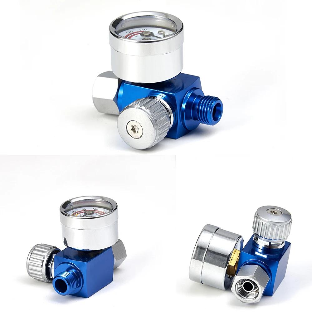 Paint Spray Gun Pressure Regulator Spray Tool Pressure Regulating Valve Best- Pneumatic Tool Accessories Pressure Gauge