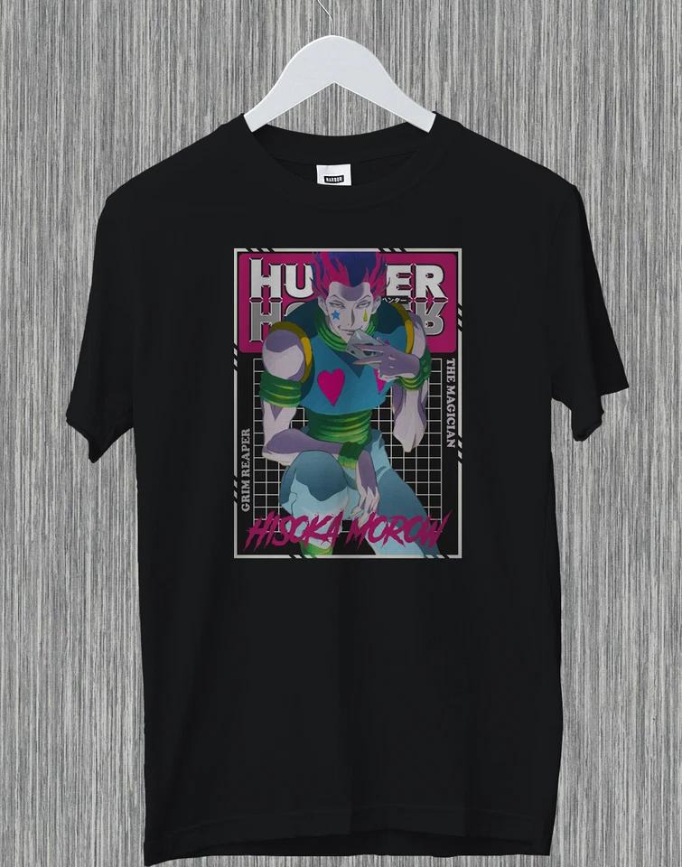 Hisoka Morow Hunter X Hunter Anime Manga Grim Reaper Magician Funny Gift T-Shirt 2XL