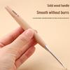 Premium Wooden Handle Crochet Hook - Handmade Knitting Tool for Sweaters and Thick Yarn
