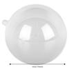 10pcs 3.94in Clear Fillable Ball Hanging Hole Holiday Decor Sphere  Wedding Scene