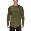 Muscleguys Skin-friendly Men's Training Summer Thin Sports Long-sleeved Running Quick-drying Tops Bodybuilding Spring and Autumn T-shirt