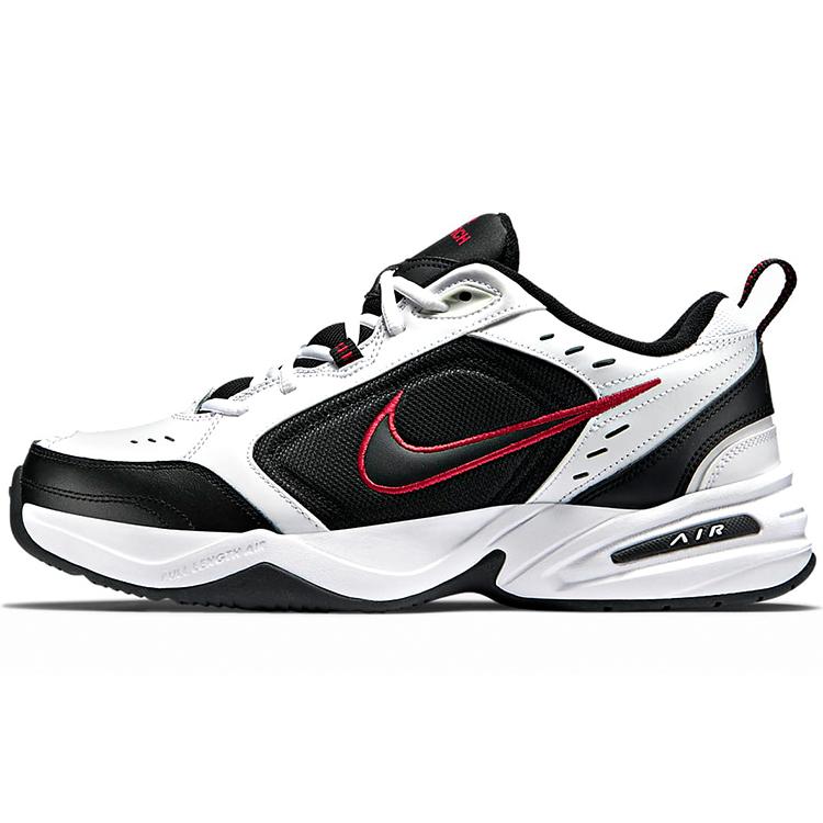 New Nike Air Monarch Iv 4E Wide White Red 416355-101