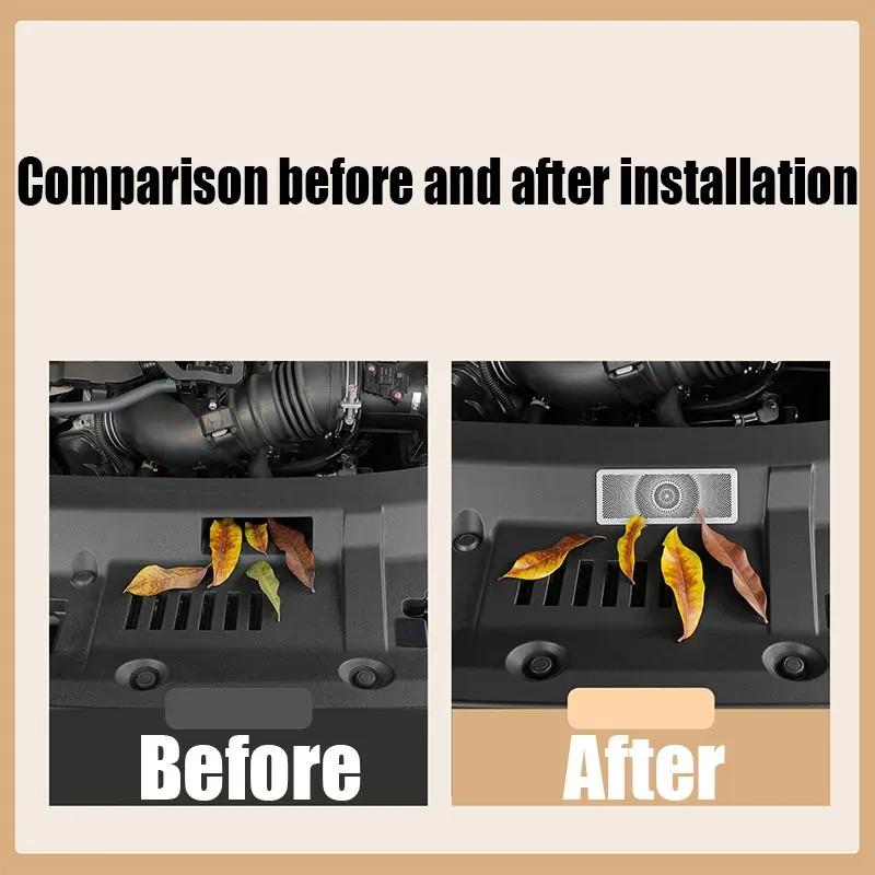 For Lexus ES 350h 350e 500e 2026 2027 Stainless Steel Engine Air Intake Protective Cover Car Interior Trim Accessories