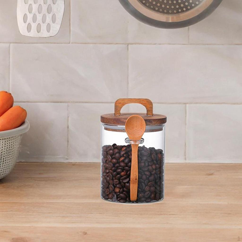 Airtight Glass Canister Set for Kitchen Storage