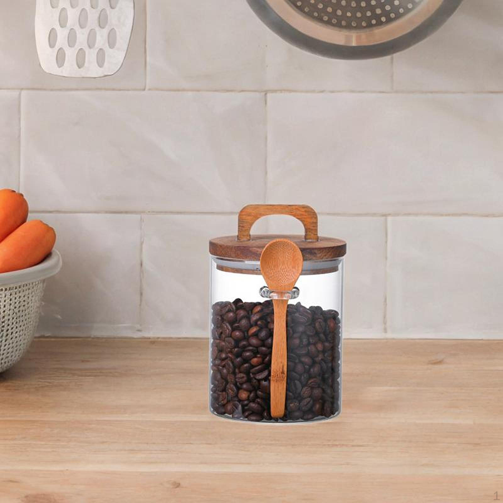 

Набор герметичных стеклянных канистр для хранения на кухне 800ml