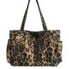 Tasche aus Canvas mit Leopardenmuster, neue Pendler-Retro-Wind-Tragetasche, großes Fassungsvermögen, Damen-Trend-Mode-Schultertasche