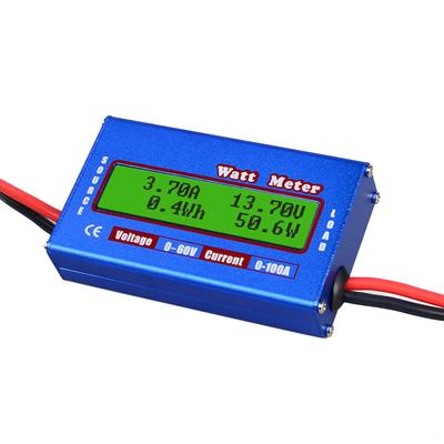 RC Wattmåler 100A Strømanalysator Digital LCD Balance Batterispændingstjekker
