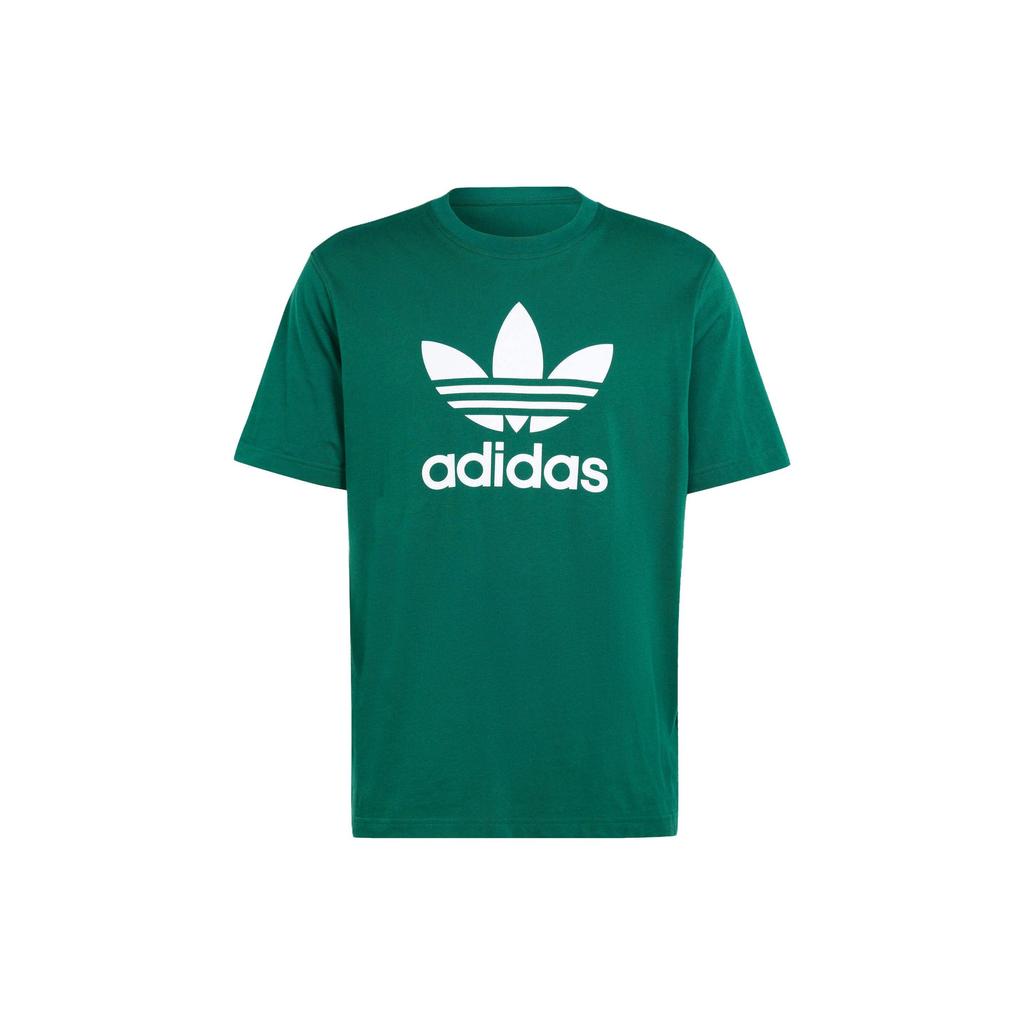 adidas Adicolor Trefoil Tee Collegiate Green Unisex Streetwear IR7976