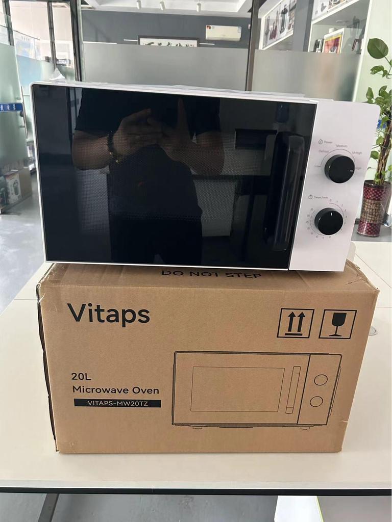 25L European Standard Multi-Function Turntable Microwave Oven