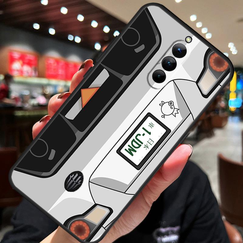 

Car Back Cartoon Art JDM Case For ZTE Nubia Red Magic 10S 10 8 9 8S 9S 11 Pro Plus 5G 6R 6 7 6S 7S Pro 10 Air Cover RedMagic 10 Pro Plus
