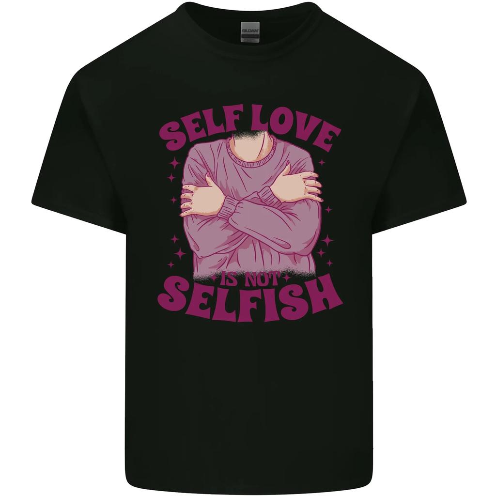 Self Love is Not Selfish Kids T-Shirt Childrens