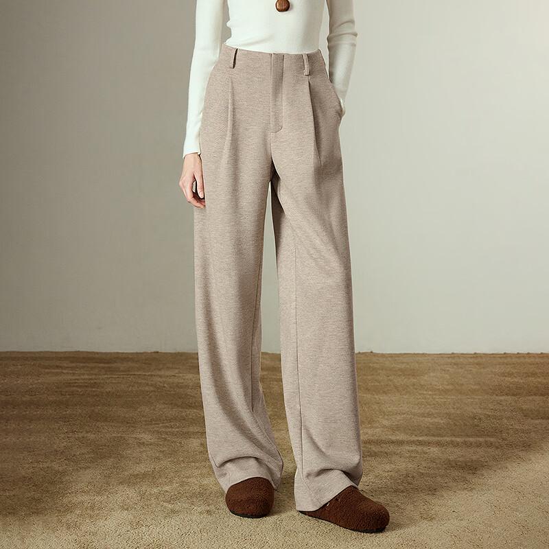 Chuyu Women's Winter Retro Mori Casual Pants