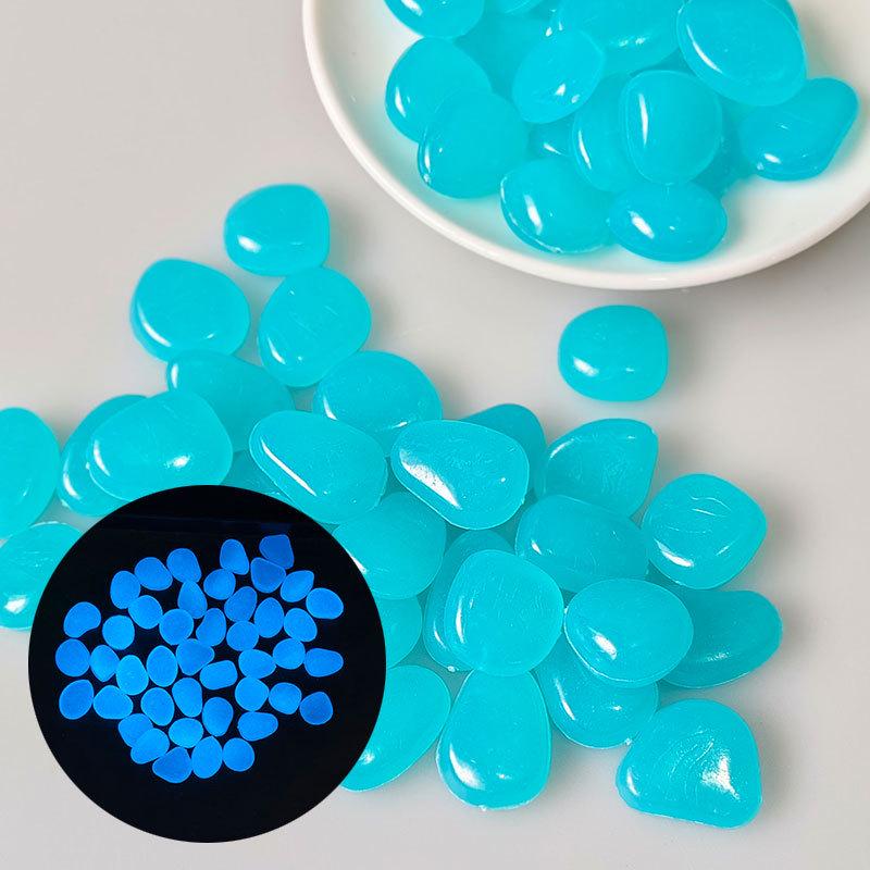 Fluorescent Pebbles for Aquarium & Garden Landscaping