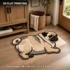3D Animals Floor Mat, Home Bathroom Floor Mat, Quick-Drying Water Absorbing Foot Mat, Easy-to-Clean Bath Mat