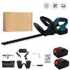 1500W 2800r/min Cordless Hedge Trimmer Electric Hedge Trimmer Cordless Battery Pruner Trimmer Grass Garden Tool
