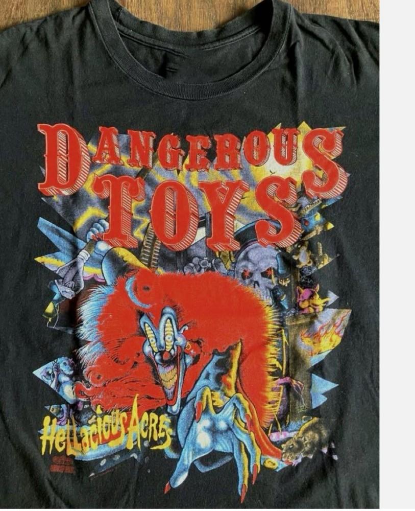 

DANGEROUS TOYS Tshirt RareAdult S5XL Unisex T-Shirt XXL