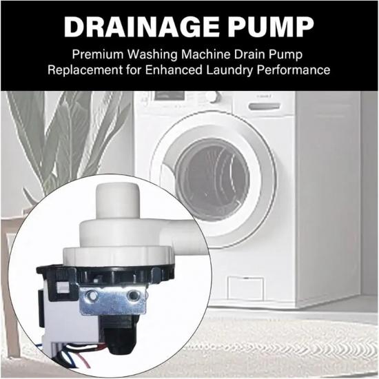 Drainage pump, washing machine, drum washing machine, drainage machine, electric washing machine accessories