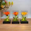 Acrylic Simulated Rose 1Pcs Glowing Flower Gift for Romantic Occasions