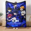 Bluelock Print Flannel Blanket High Quality Warm Comfortable Cover for All Seasons Perfect for Gifts Home Decor