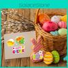 Adorable Cartoon Easter Parent Child Interactive Diy Puzzle Stickers Set For Kids
