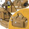 Outdoor multi-functional large-capacity storage sports gun bag, Oxford cloth field military enthusiast bag