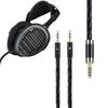 Silver Plated 3.5mm To 3.5mm Male Headphones Cable for D7100 Headphones Lightweight and Durable Earphone Cord 59.1inch