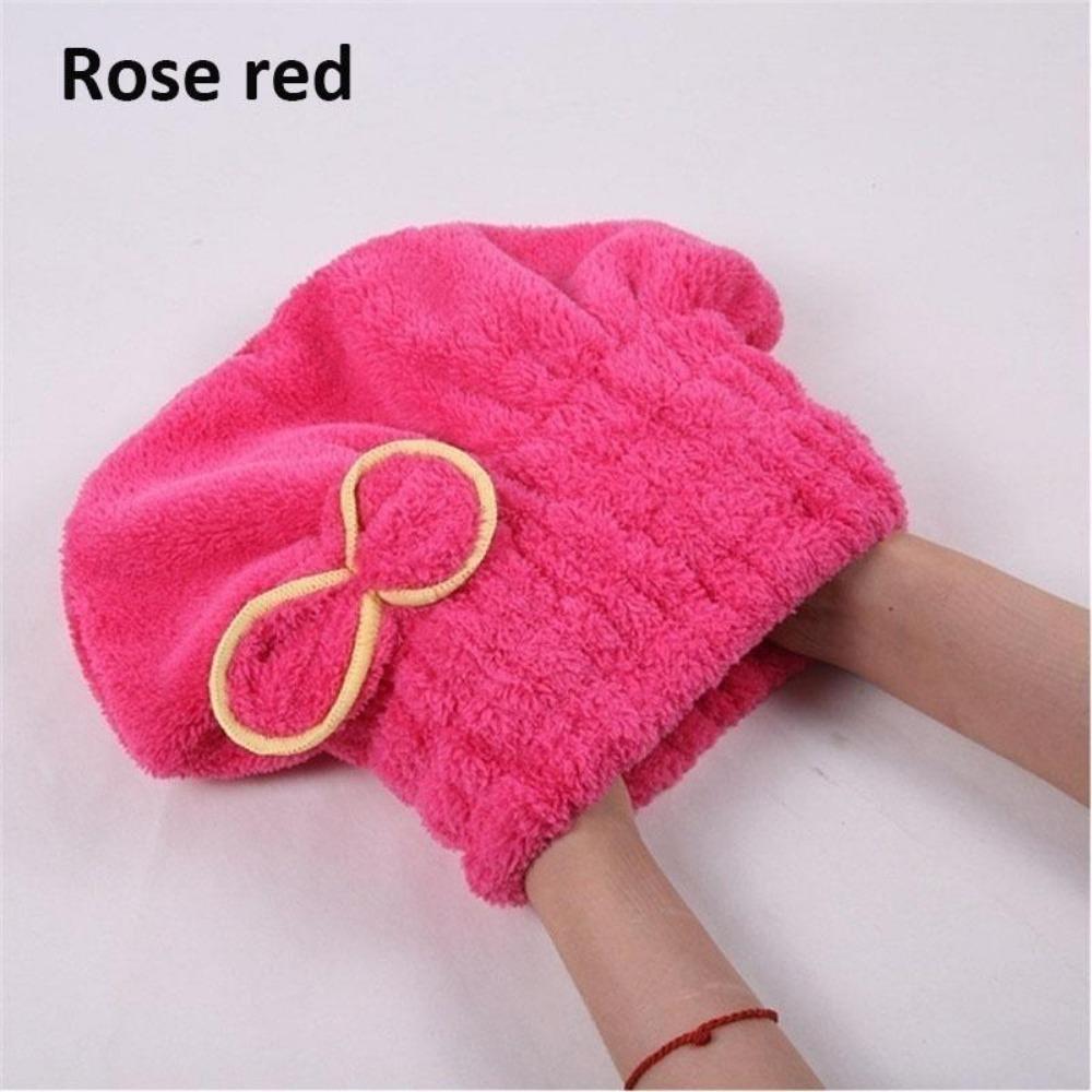 Hair Drying Cap Microfiber Ultra Absorbent Hair Dry Wrap Cap Fast Drier