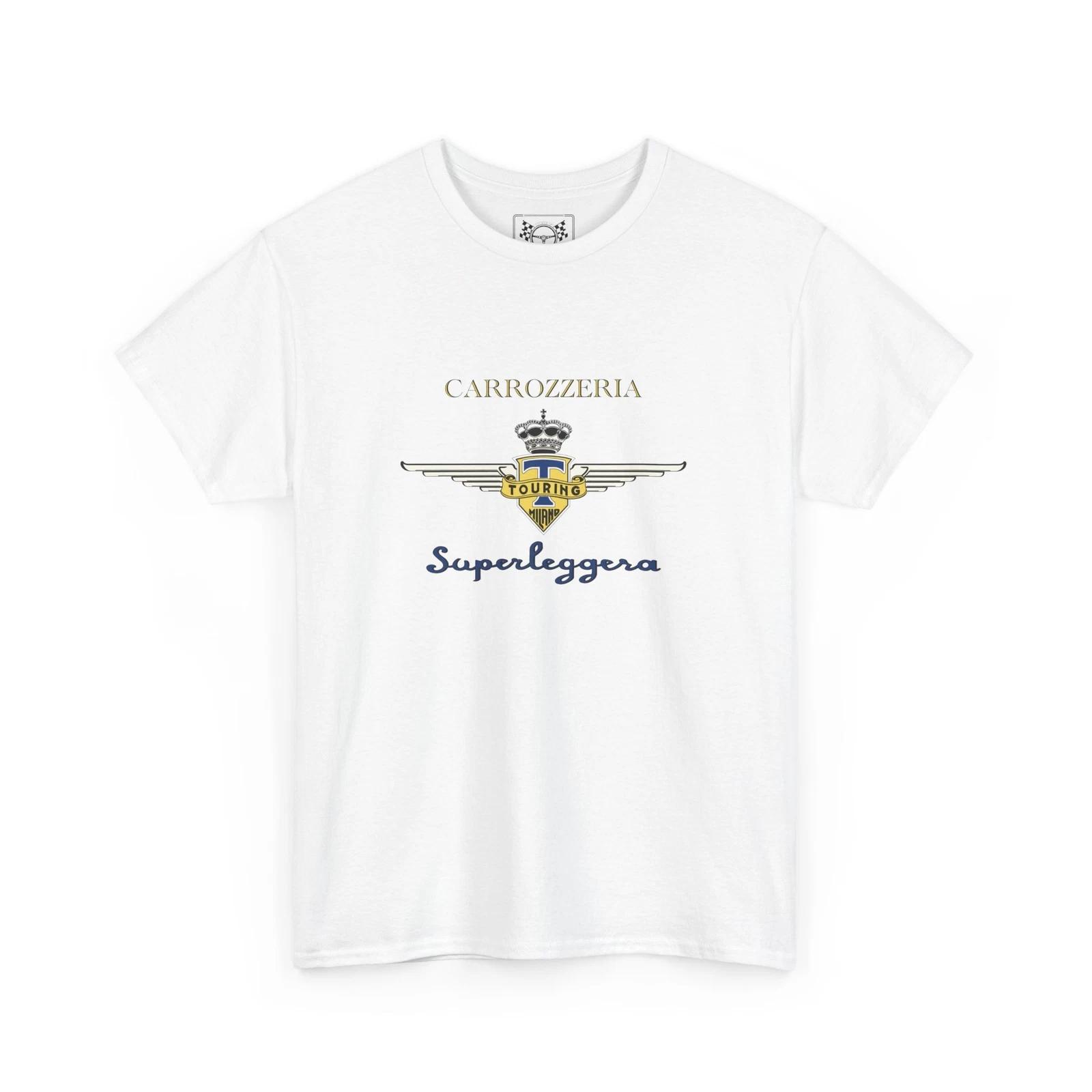 

Touring Superleggera Retro T-Shirt - Italian Racing Cars Tee - Race Fans Gift 4XL