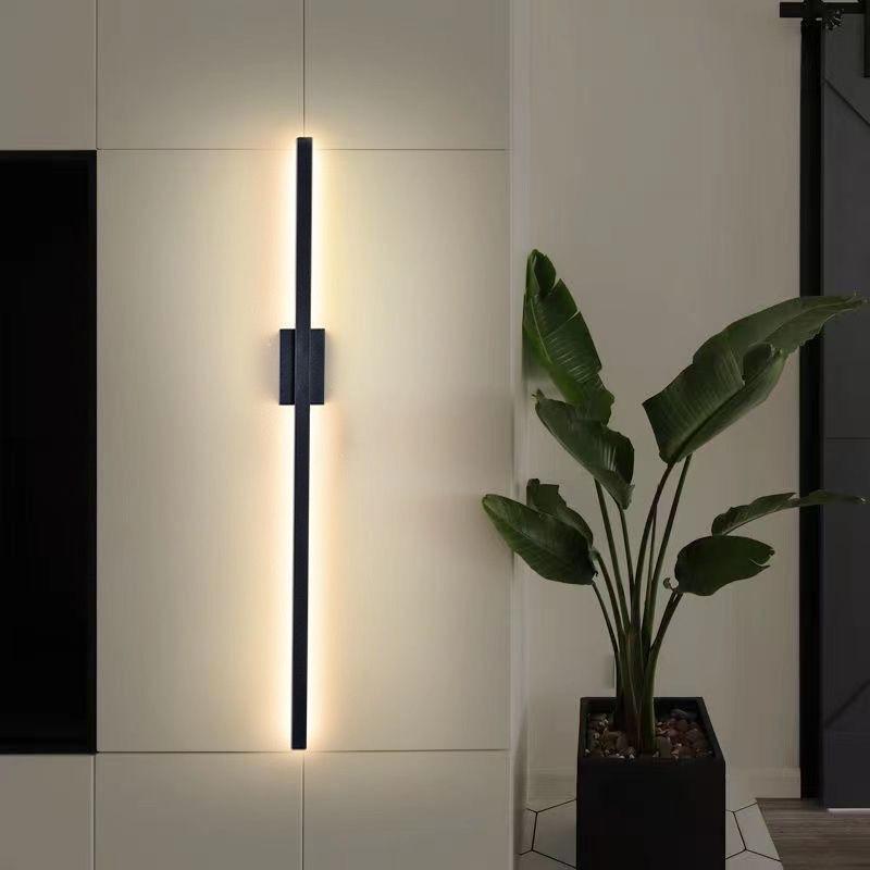 LED Bedroom Bedside Lamp Modern LED Strip Lamp Living Room TV Background Wall Lamp Aisle Lamp
