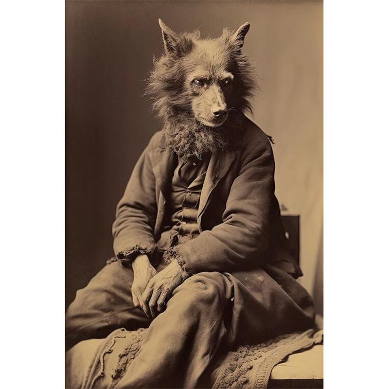 DIY Diamantmalerei Dark Academia Art Groteske Ästhetik Kreuzstichset Mosaikkunst Diamantmalerei Vollkreis Diamant Heimdekoration