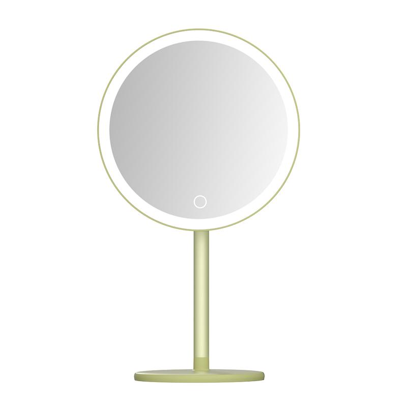 DOCO Makeup Mirror Desktop Adjustable LED Light High Quanlity Metal Texture Perfect for Gift Giving