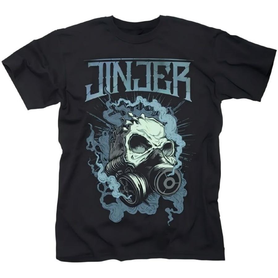 W2EW3e2eE Jinjer-Gasmask Skull T-Shirt Black XXXXXL разноцветный