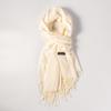 Women's High-End Red Imitation Cashmere Knit Shawl - Versatile & Fashionable