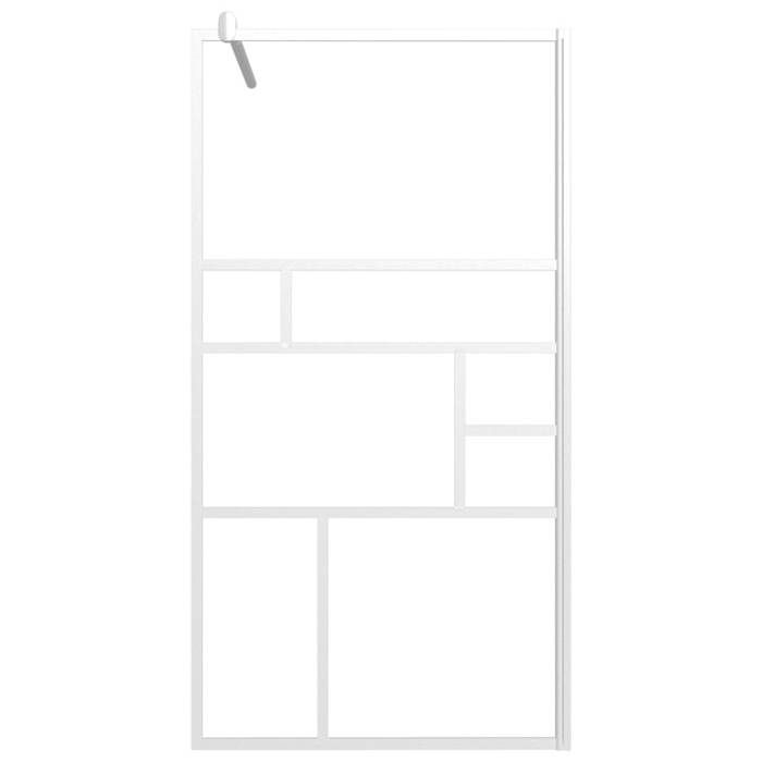 VidaXL Paroi de Douche Cloison de Baignoire Accessoire de Salle de Bain Cloison de Douche Maison Intérieur 100x195 cm ESG 151870